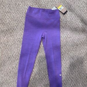 Nike Kids' Purple Stretch Performance Leggings